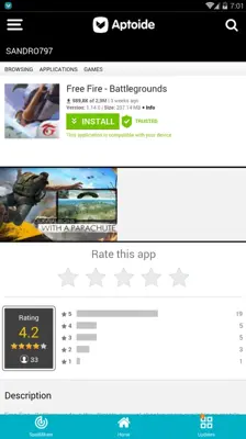 Aptoide Lite android App screenshot 7